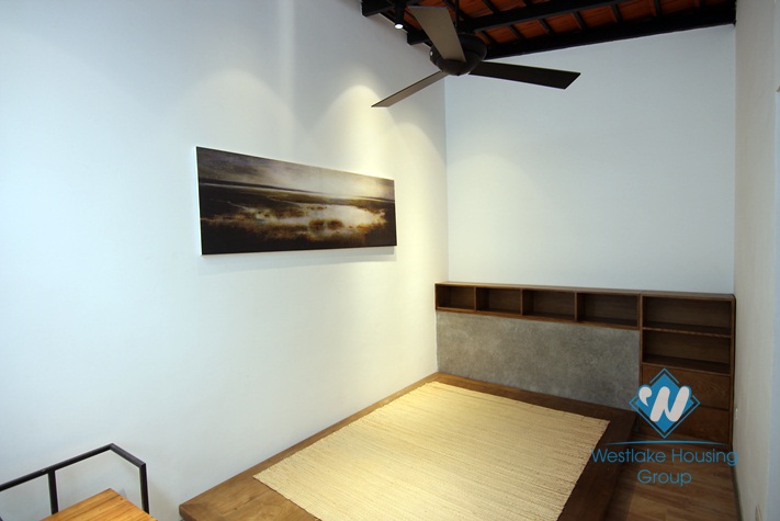 Beautiful house with unique design 03 bedrooms for rent in Tay Ho district